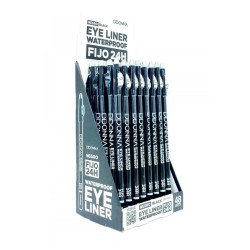 CRAYON YEUX NOIR 24H.(0,32€ UNITÉ) PACK 48 D'DONNA