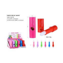 FRUTAS LIPBALM (0,55€ UNIDADE) PACK 24 EASY PARIS