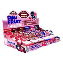 LIPBALM KISS FRUIT (0,59€ UNIDADE) PACK 24 D'DONNA