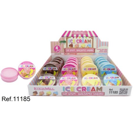 GELADO LIP BALM (0,59€ UNIDADE) PACK 24 LETICIA WELL