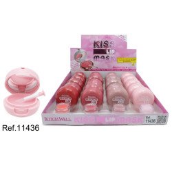 MÁSCARA LIP KISS (0,95€ UNIDADE) PACK 20 LETICIA WELL
