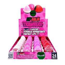 LIPBALM SABOR DOCE DE MORANGO! (€0,55 UNIDADE) PACK 24 D'DONNA