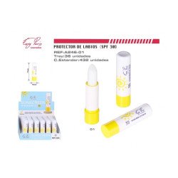 LIPBALM SPF30 MOSQUETA (0,55€ UNIDADE) PACK 36 EASY PARIS