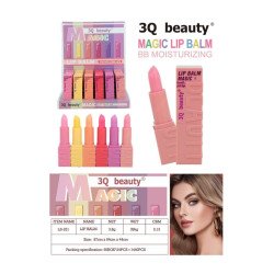 LIPBALM MAGIC FOR SOFT PINK LIPS (€0.75 UNIT) PACK 24 3Q BEAUTY