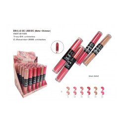 LIPGLOSS MATTE & SHIMMER (€1,19 UNIDADE) PACK 24 EASY PARIS
