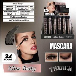 MASQUE THINCK NOIR 24H. (0,85 € UNITÉ) PACK 24 MISS BETTY