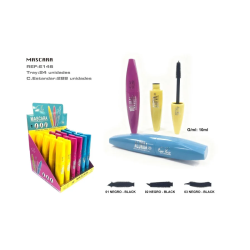MASCARA BLACK 3 MODELS (1.15€ UNIDAD) PACK 24 EASY PARIS