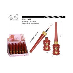 BORDEAUX RED EYELINER (€0.75 UNIT) PACK 24 EASY PARIS