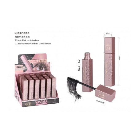 MASCARA VOLUME WATERPROOF (1.05€ UNIDAD) PACK 24 EASY PARIS