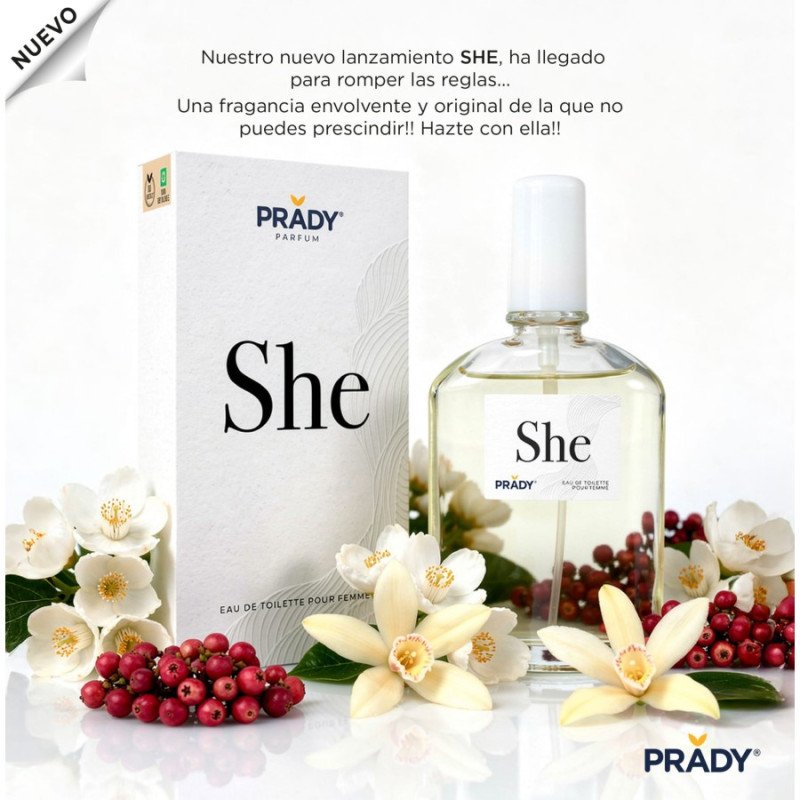 EAU DE TOILETTE ELLE POUR FEMME 90ML PRADY