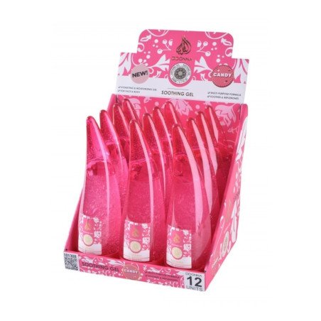 CANDY BODY & FACIAL GEL 260ML.(€1.35 UNIT) PACK 12 D'DONNA