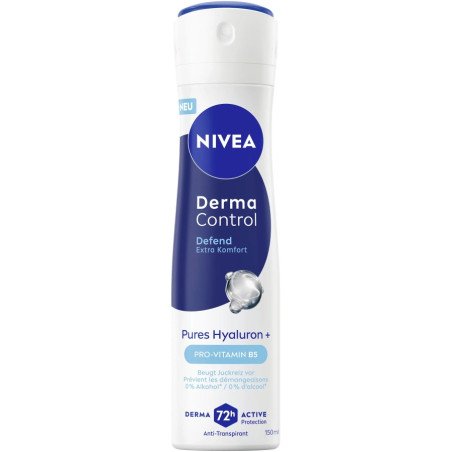 DESODORANTE SPRAY DERMO CONTROL 150ML. (2.35€ UNIDADE) PACK 6 NIVEA