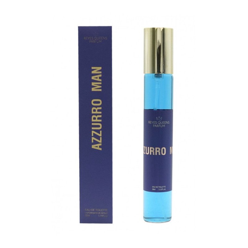 EAU DE TOILETTE AZZURRO HOMME POUR HOMME 33ML. REINES ROIS