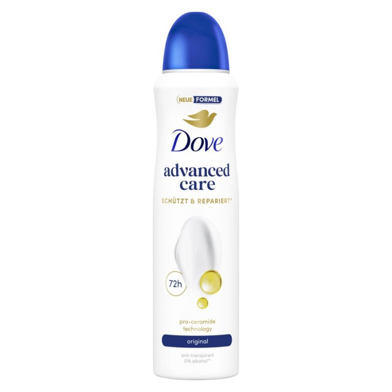 DÉODORANT ORIGINAL 72H AVANCÉ CARE. 150ML. (2.35€ UNITÉ) PACK 6 COLOMBE