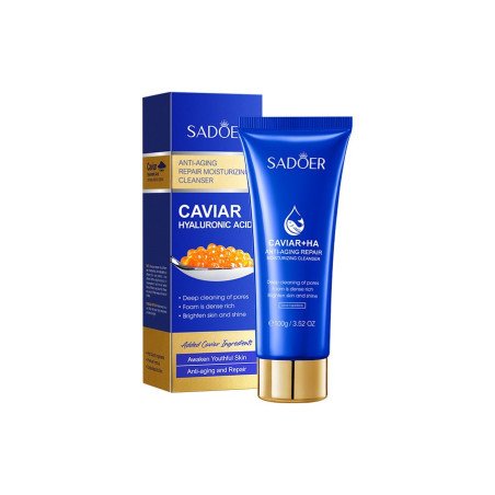 LIMPIADOR HIDRATANTE REPARADOR Y ANTIEDAD CAVIAR 100ML. SADOER