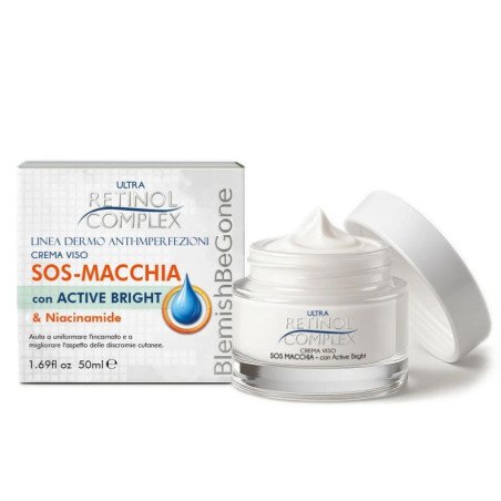 CREME FACIAL SOS ANTI-MANCHAS, UNIFICA E ILUMINA 50ML. COMPLEXO DE RETINOL