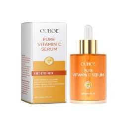 SORO VITAMINA C PURA ROSTO-OLHOS-PESCOÇO 30ML. OUHOE
