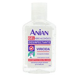 HYDRO-ALCOHOLIC ANTISEPTIC DISINFECTANT GEL 100ML. ANIAN