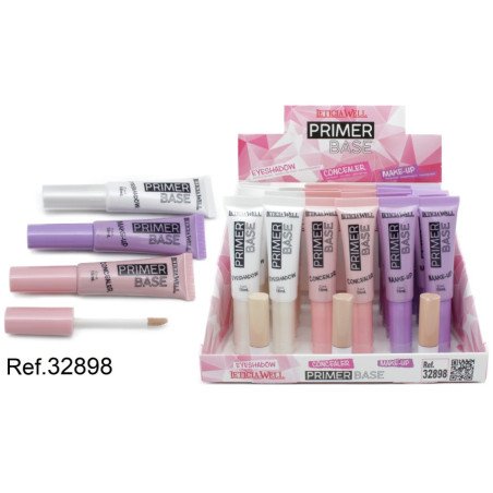 MAKEUP BASE 3 FUNCTIONS 15ML.(€0.65 UNIT) PACK 24 LETICIA WELL