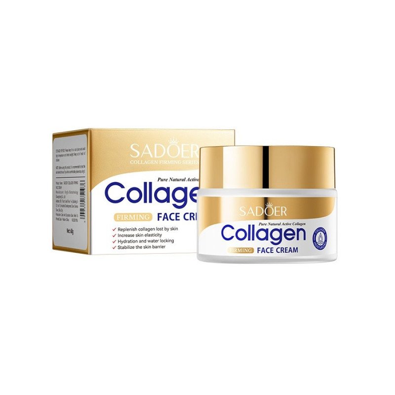FIRMING FACIAL CREAM WITH PURE NATURAL COLLAGEN 60GR. SADOER