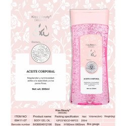HUILE CORPORELLE ESSENCE ARABE 200ML. BAISER BEAUTÉ