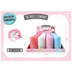 SOFT TOUCH ROLL-ON DEODORANT 50ML.(€1.80 UNIT) PACK 24 THE FRUIT COMPANY