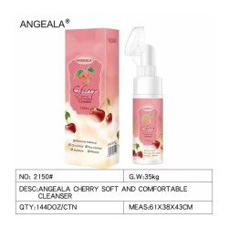 LIMPADOR DESMAQUILHANTE CEREJA 150ML. ÂNGELA