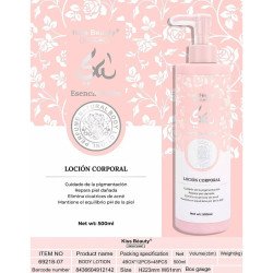LOÇÃO CORPORAL ESSÊNCIA ÁRABE 500ML. BEIJO BELEZA