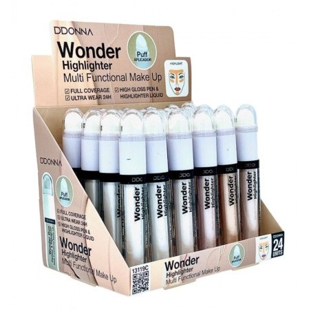 WONDER HIGHLIGHTER (0.82€ UNIDAD) PACK 24 D'DONNA