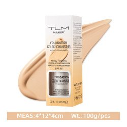 MAQUILLAGE FLUIDE CHANGEMENT DE COULEUR FINITION PARFAITE 30GR. (2,25€ UNITÉ) PACK 24 TLM