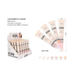 INSTANT GLOW LIQUID ILLUMINATOR (€1.25 UNIT) PACK 24 EASY PARIS