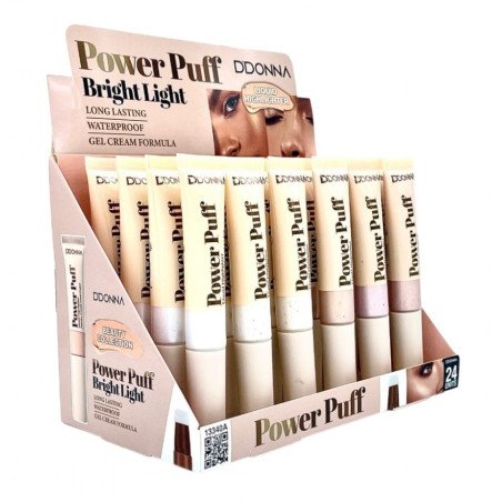 POWER PUFF LIQUID ILLUMINATOR 15ML.(€1.35 UNIT) PACK 24 D'DONNA