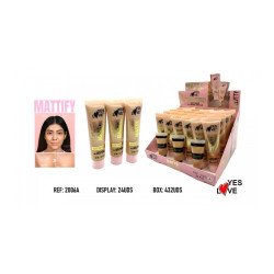 MAQUIAGEM FLUIDA MATTE (0,89€ UNIDADE) PACK 24 YES LOVE