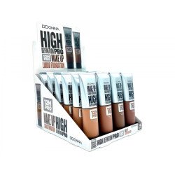 MAQUILLAGE FLUIDE PRO HAUTE DÉFINITION 12H. (0,79€ UNITÉ) PACK 24 D'DONNA