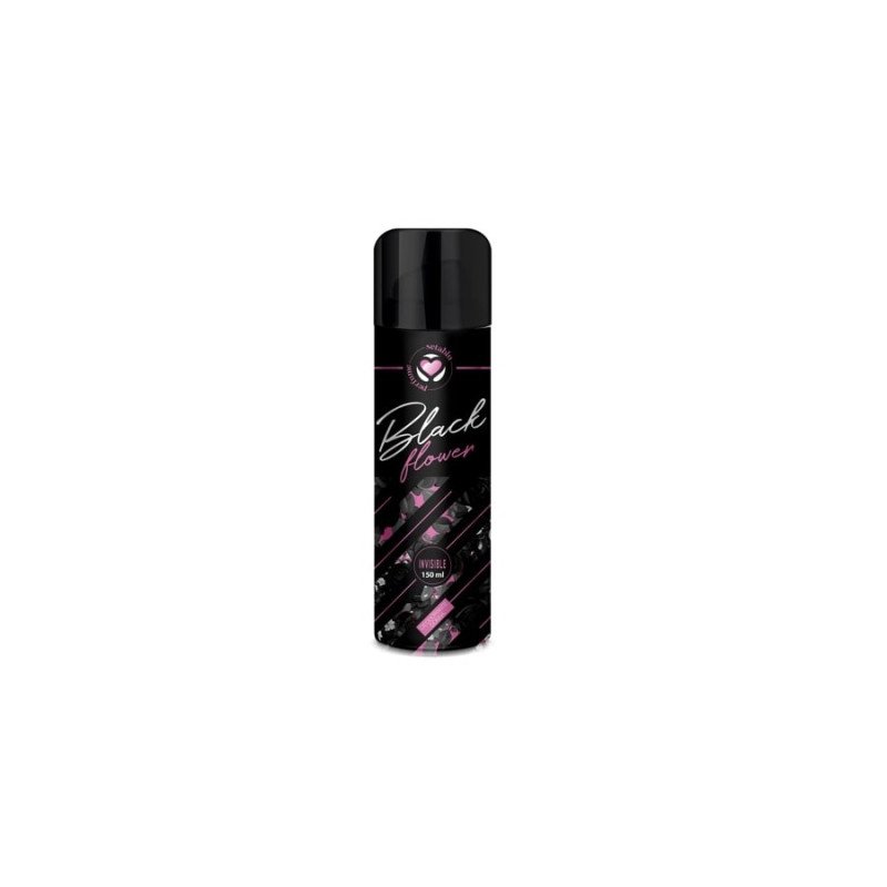 DESODORANTE FLOR PRETA 150ML. (1.09€ UNIDADE) PACK 6 SETABLU