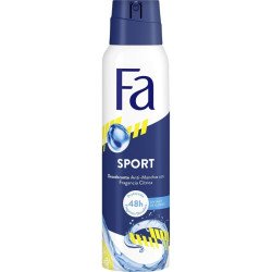 SPORT 48H DEODORANT. 150ML.(1.73€ UNIT) PACK 6 FA