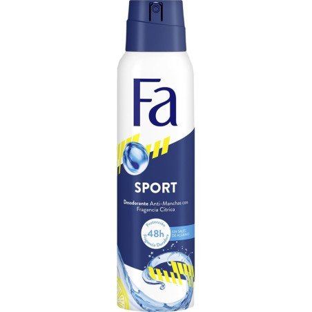 SPORT 48H DEODORANT. 150ML.(1.73€ UNIT) PACK 6 FA