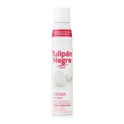 DESODORANTE SPRAY CREMA DE JABON 200ML.(1.79€ UNIDAD)PACK 6 TULIPAN NEGRO