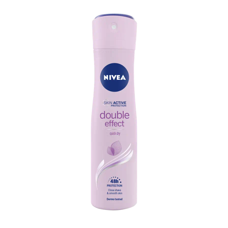 DESODORANTE SPRAY DOUBLE EFFECT 200ML. (2.65€ UNIDAD) PACK 6 NIVEA