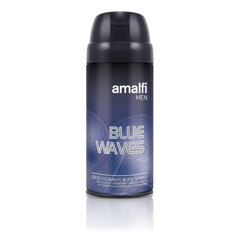 DESODORANTE CORPORAL SPRAY BLUE WAVES (1,25€ UNIDADE) PACK 8 AMALFI