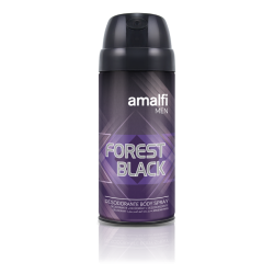 DEODORANT BODY SPRAY FOREST BLACK (€1.25 UNIT) PACK 8 AMALFI