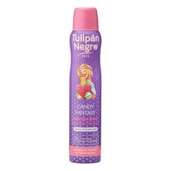DESODORANTE SPRAY CANDY FANTASY 200ML.(1.79€ UNIDAD)PACK 6 TULIPAN NEGRO