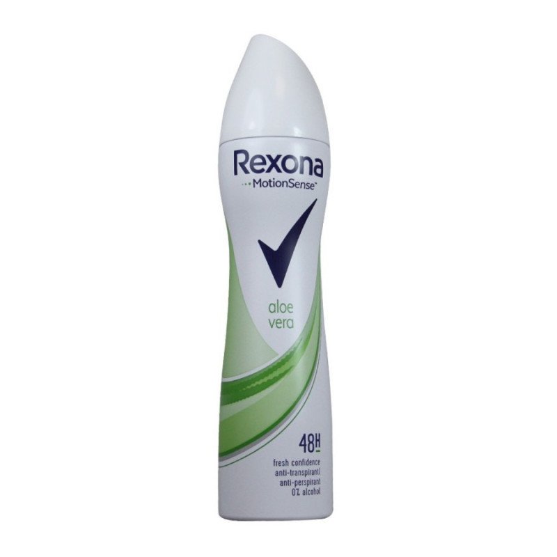 DESODORANTE ALOE VERA 200ML. (1.66€ UNIDADE) PACK 48 REXONA