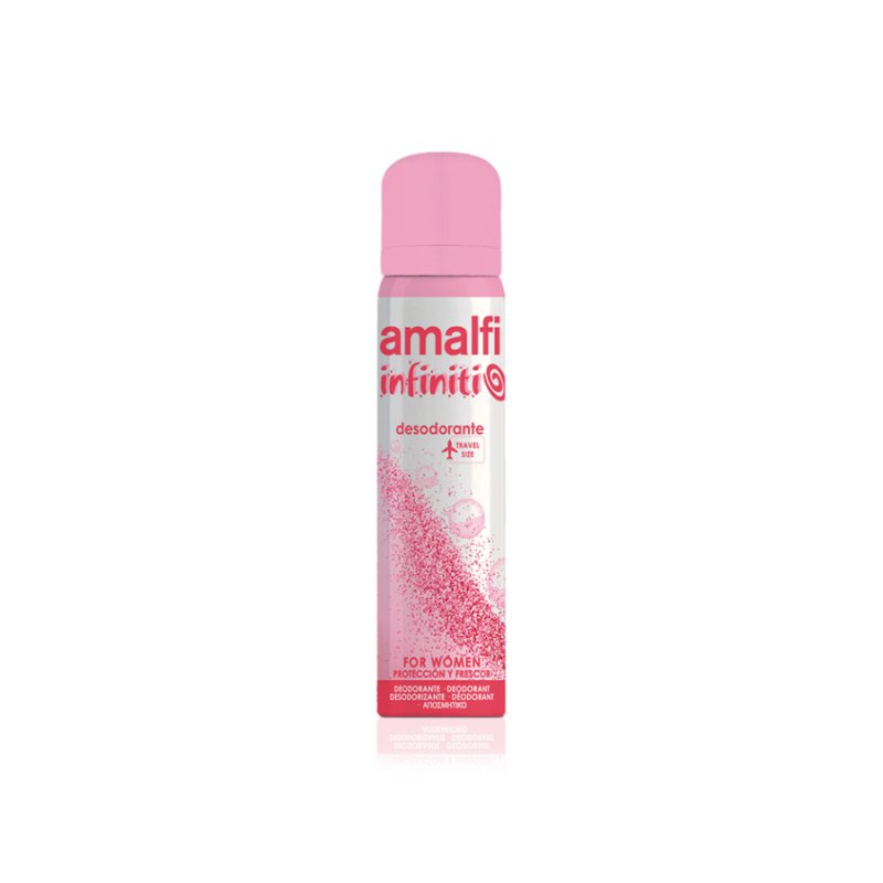INFINITI DEODENT SPRAY MULHER 75ML.(€0,99 UNIDADE) PACK 10 AMALFI