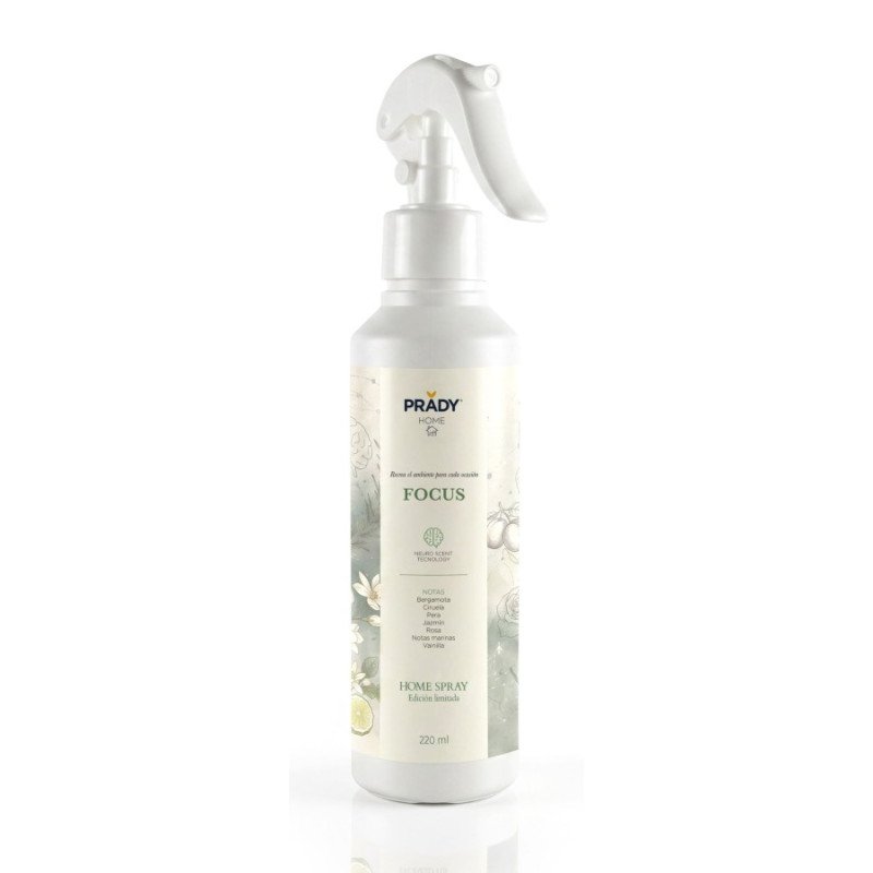 SPRAY FOCUS AIR FRESHENER 220ML. PRADY