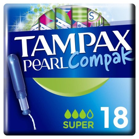 TAMPAX COMPAK SUPER 18 UNIDADES