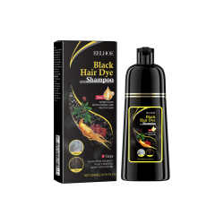 TEINTURE ET SHAMPOOING CAPILLAIRE 3 EN 1 COULEUR NOIRE 100ML. EELOHÉ