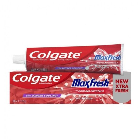 COLGATE MAX FRESH TOOTHPASTE 100ML.(€1.29 UNIT) PACK 12