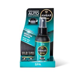 AUTO SPA SPRAY AIR FRESHENER 90ML. AMBER