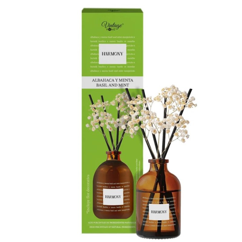 MIKADO HARMONY ALBAHACA Y MENTA 95ML. VINTAGE